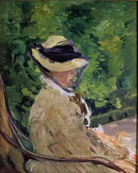 Madame Manet a Bellevue-ban
